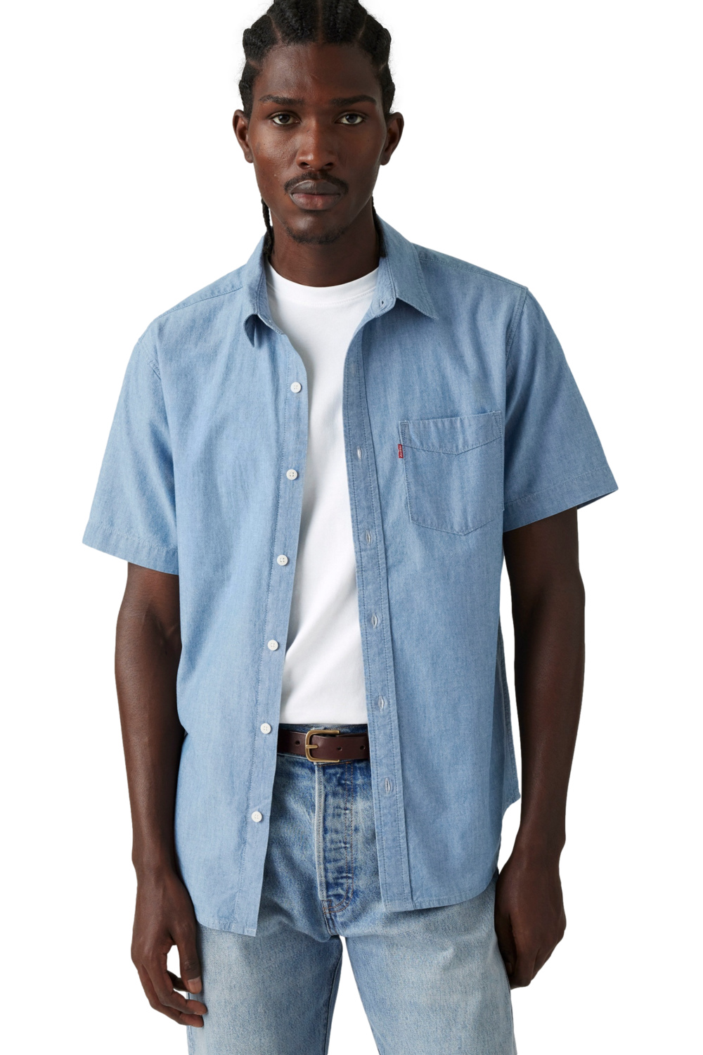 CAMISA HOMBRE SS CLASSIC STANDRD AZUL LEVIS 86627-0267 - 3