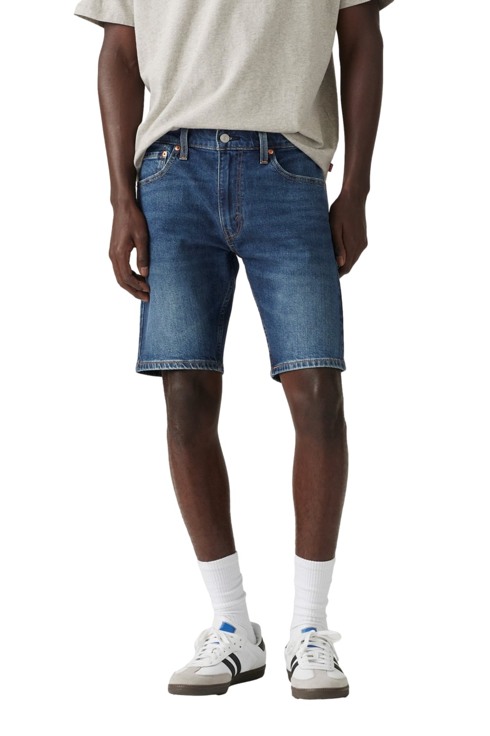 SHORTS HOMBRE 412 SLIM AZUL LEVIS 39387-0137 - 1