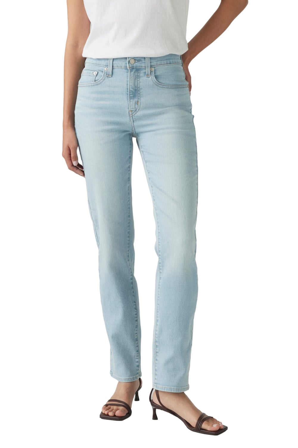 JEANS MUJER 724 HIGH RISE STRAIGHT CELESTE LEVIS 18883-0355 - 1