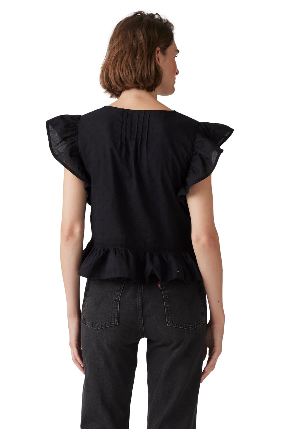 BLUSA MUJER ANISTON SS BLOUSE NEGRO LEVIS 001SH-0001 - 2