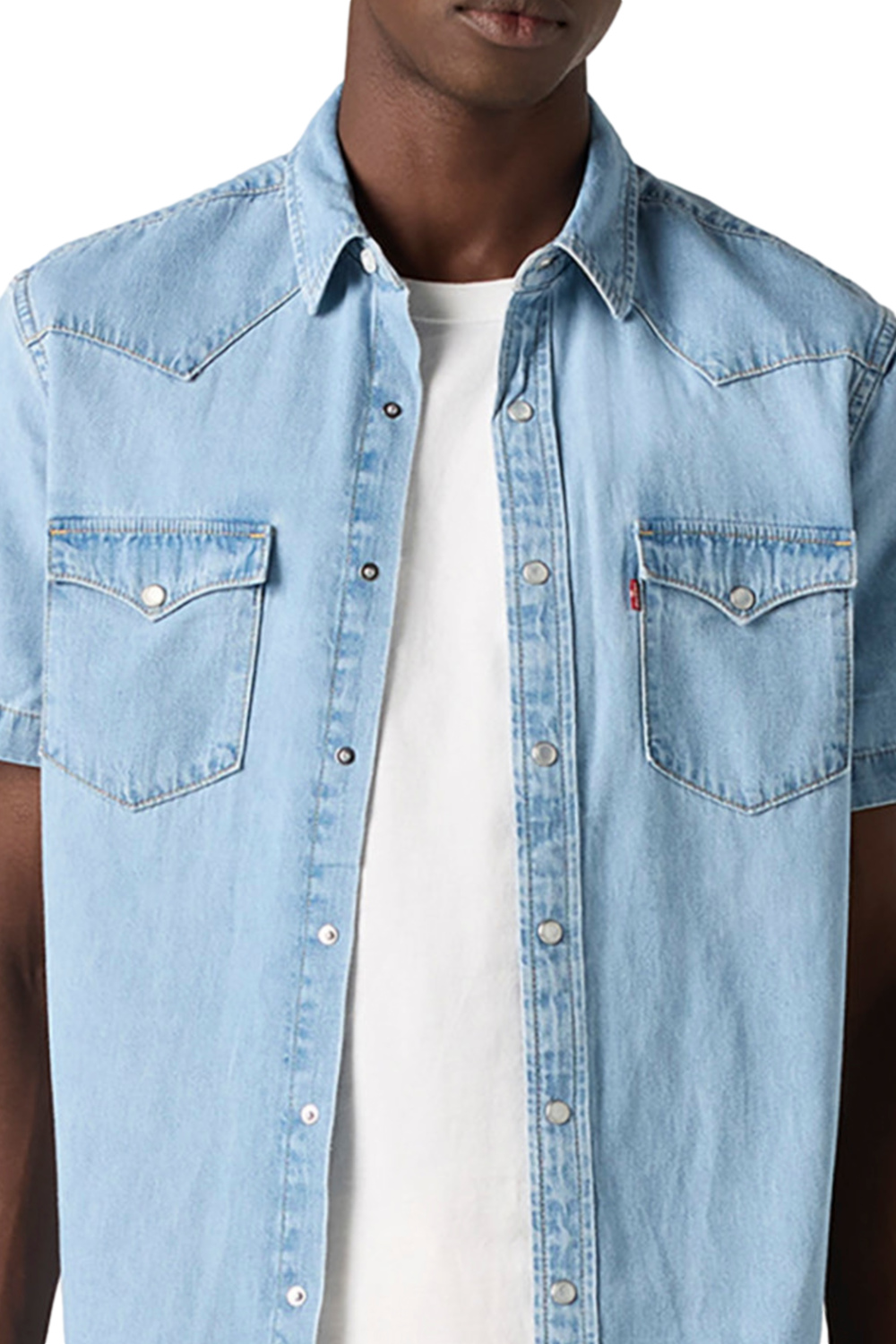 CAMISA HOMBRE SS CLASSIC WESTERN AZUL LEVIS 86626-0014 - 3
