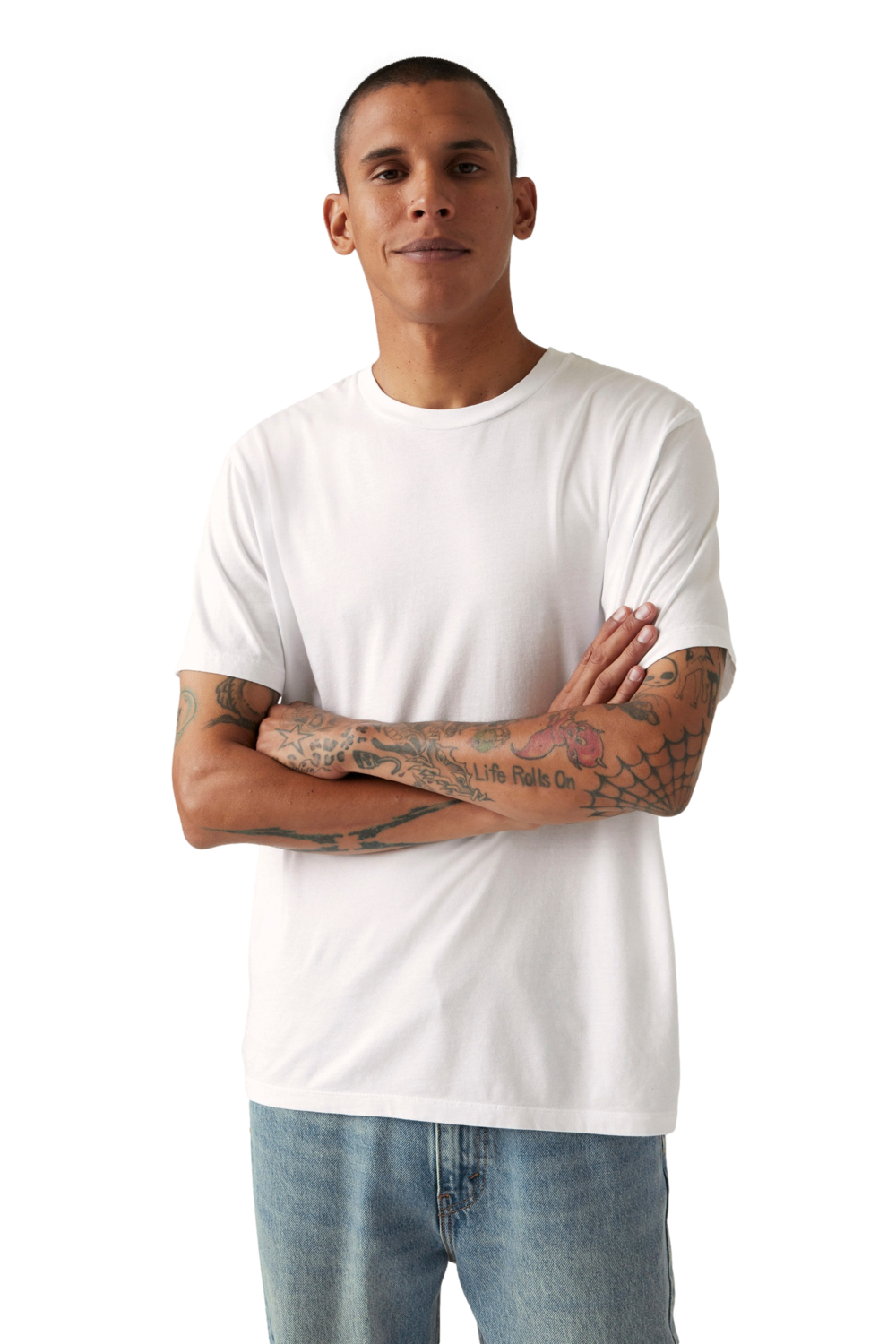 POLO HOMBRE SS CLASSIC TEE BLANCO LEVIS A8599-0003 - 3