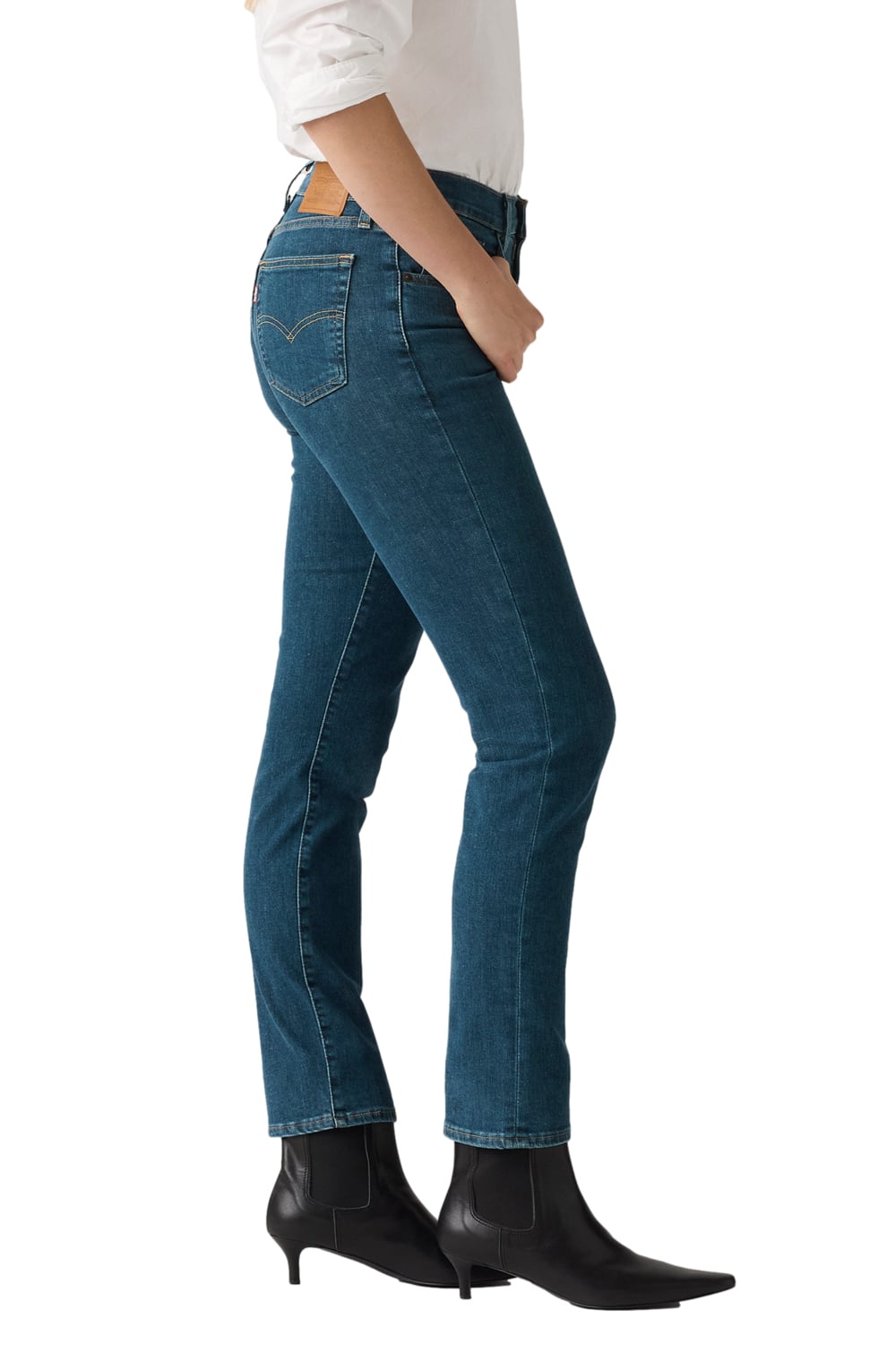 JEANS MUJER 724 HIGH RISE STRAIGHT AZUL LEVIS 18883-0392 - 2