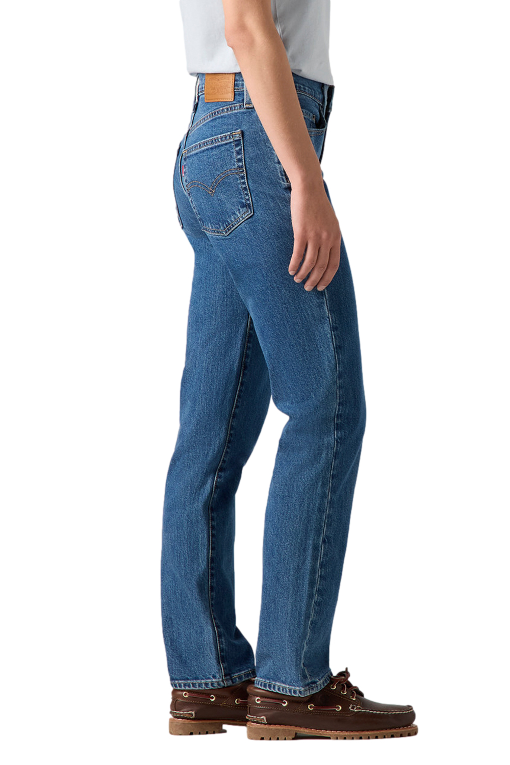 JEANS MUJER 724 HIGH RISE STRAIGHT CELESTE LEVIS 18883-0387 - 2