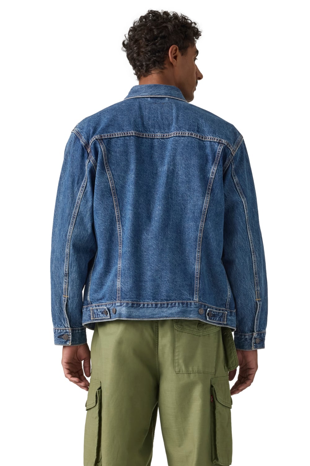CASACA HOMBRE RELAXED FIT TRUCKER AZUL LEVIS A5782-0104 - 2