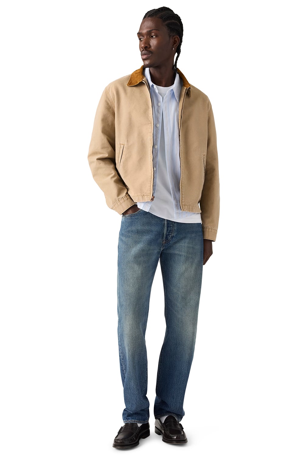 JEANS HOMBRE 501 AZUL LEVIS 00501-3785 - 4