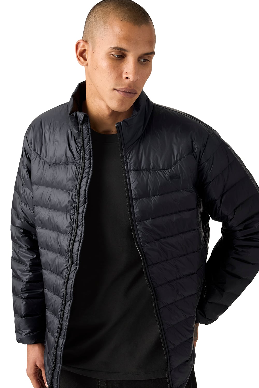 CASACA HOMBRE DEVIN DOWN PACKABLE NEGRO LEVIS 003AV-0000 - 3