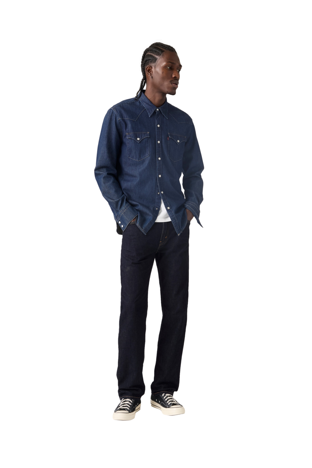 JEANS HOMBRE 505 REGULAR AZUL LEVIS 00505-3279 - 4
