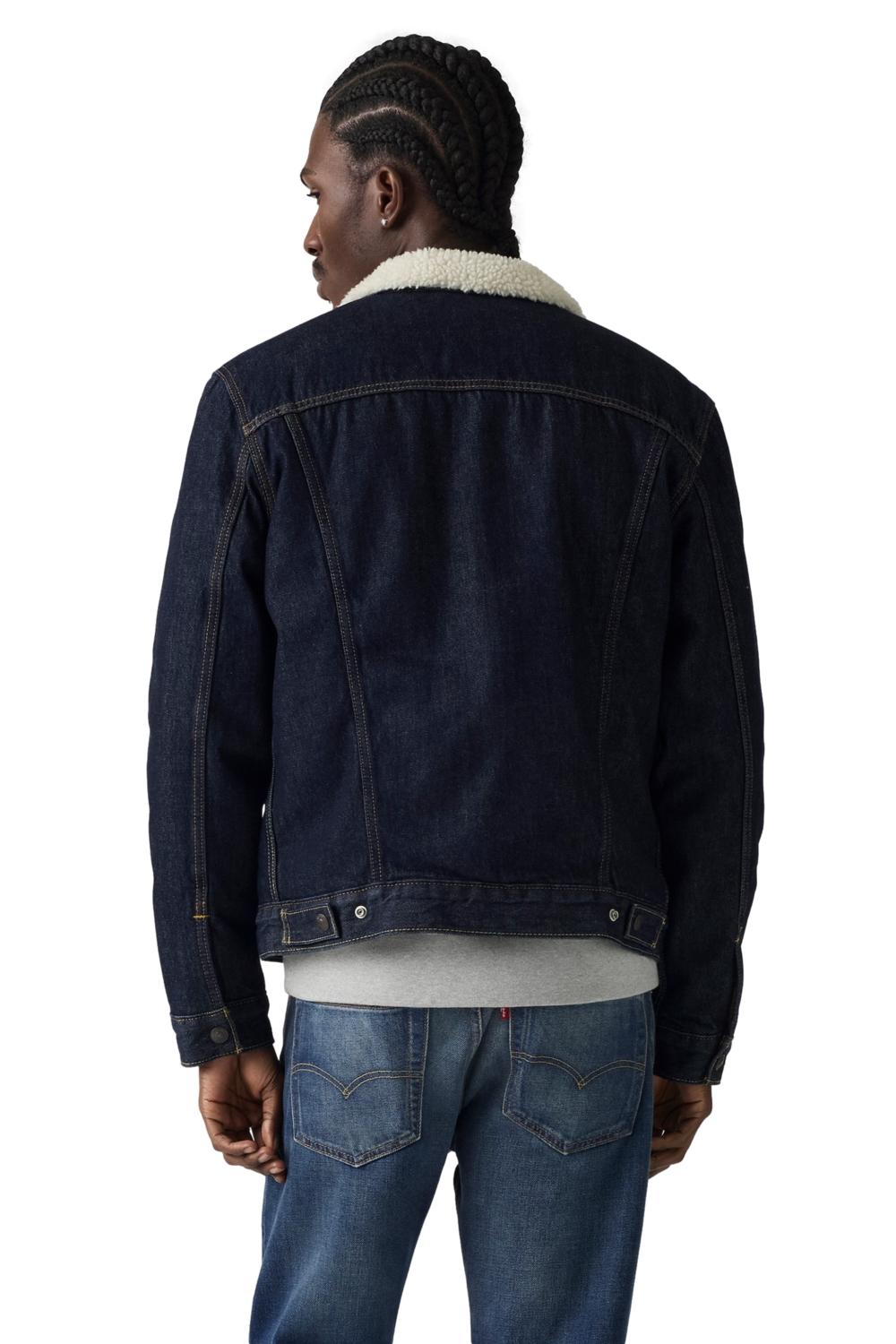 CASACA HOMBRE TYPE 3 SHERPA TRUCKER AZUL LEVIS 16365-0285 - 2