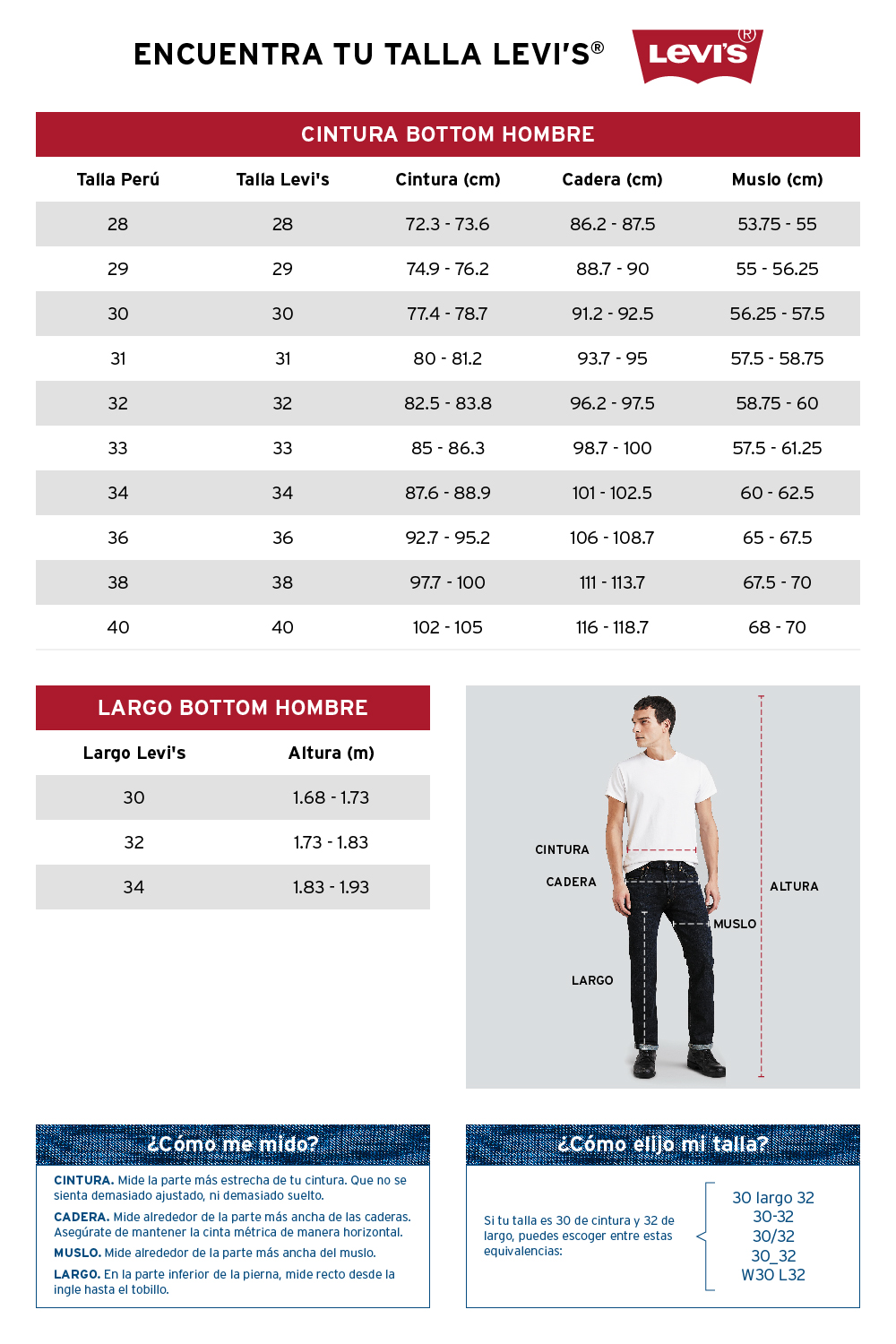 JEANS HOMBRE 511 SLIM AZUL LEVIS 04511-6208 - 5