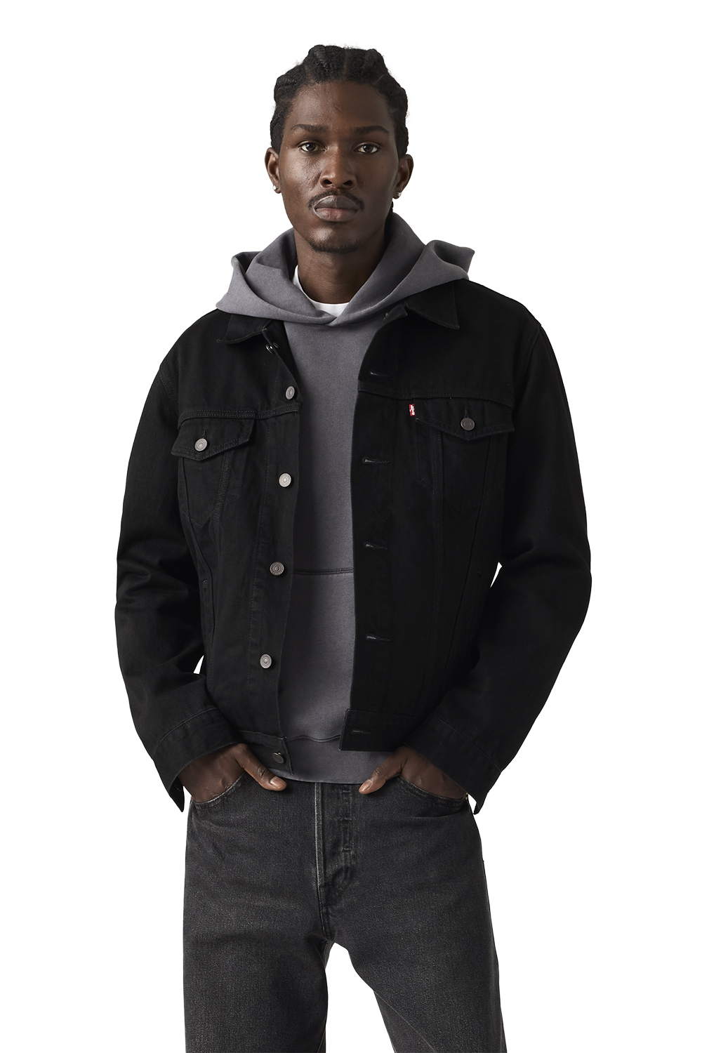 CASACA HOMBRE THE TRUCKER JACKET NEGRO LEVIS 72334-0797 - 1
