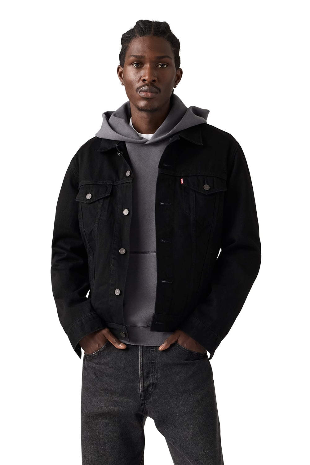 CASACA HOMBRE THE TRUCKER JACKET NEGRO LEVIS 72334-0797 - 1