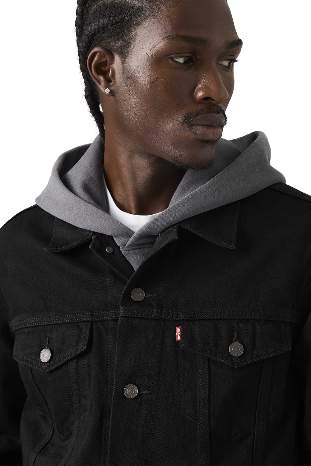 CASACA HOMBRE THE TRUCKER JACKET NEGRO LEVIS 72334-0797 - 3