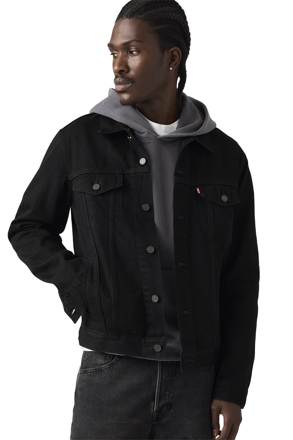 CASACA HOMBRE THE TRUCKER JACKET NEGRO LEVIS 72334-0797 - 4