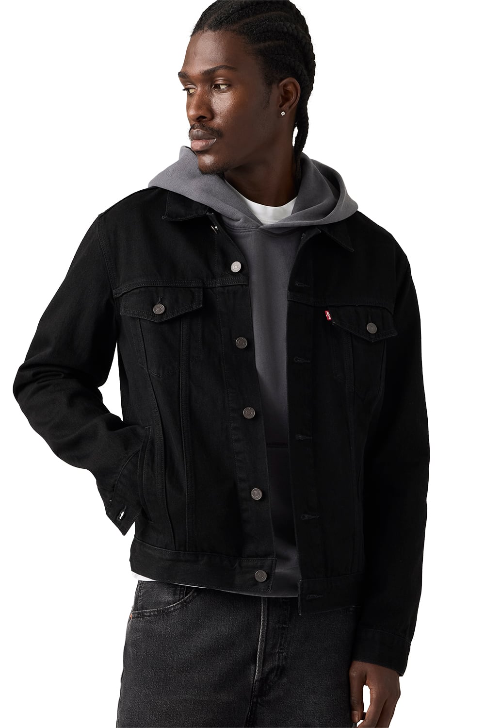 CASACA HOMBRE THE TRUCKER JACKET NEGRO LEVIS 72334-0797 - 4