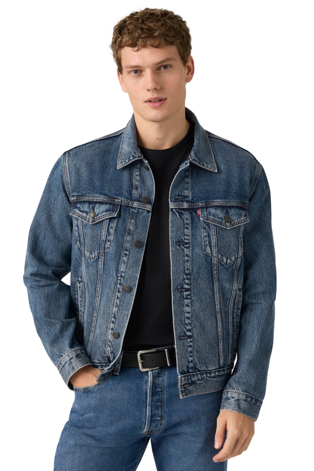 CASACA HOMBRE THE TRUCKER JACKET AZUL LEVIS 72334-0795 - 3