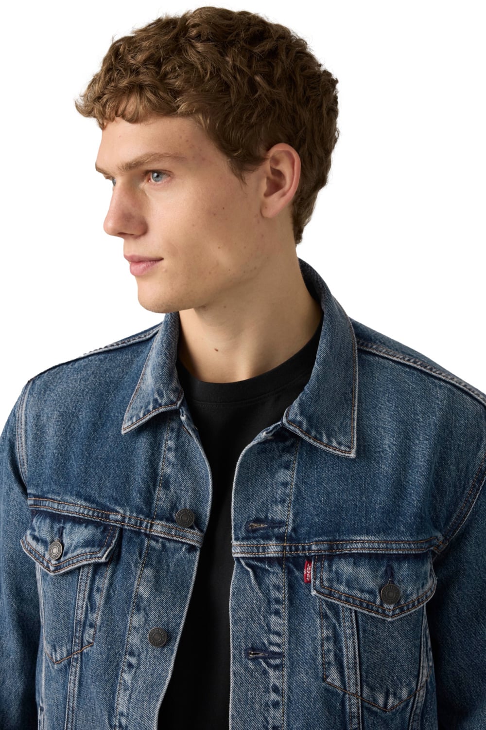 CASACA HOMBRE THE TRUCKER JACKET AZUL LEVIS 72334-0795 - 4