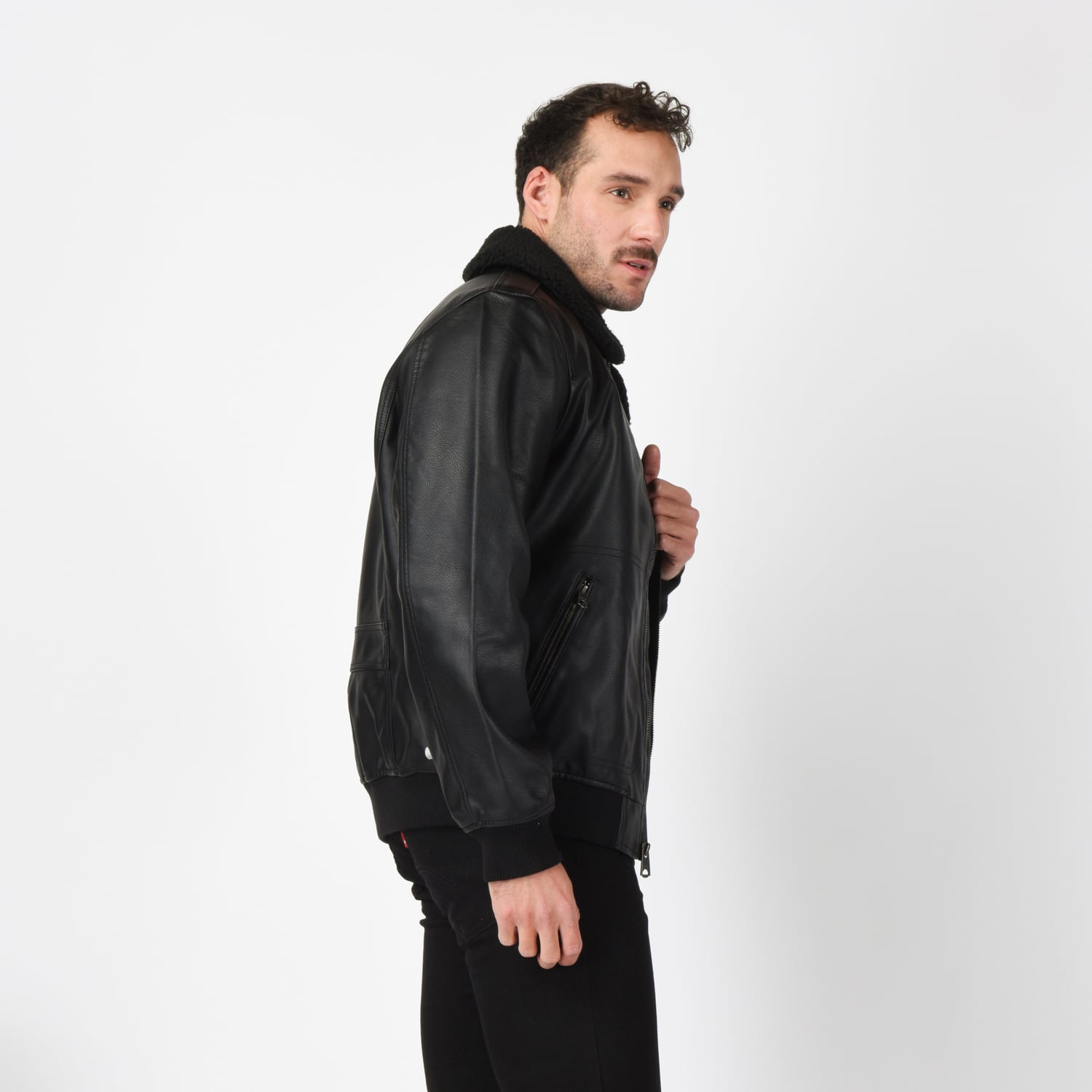 CASACA HOMBRE AVIATOR JACKET NEGRO LEVIS 59491-0568 - 2