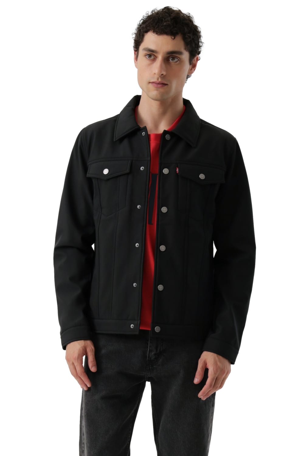 CASACA HOMBRE TRUCKER NEGRO LEVIS 59491-0592 - 1