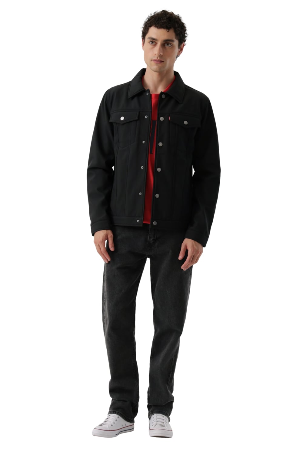 CASACA HOMBRE TRUCKER NEGRO LEVIS 59491-0592 - 5