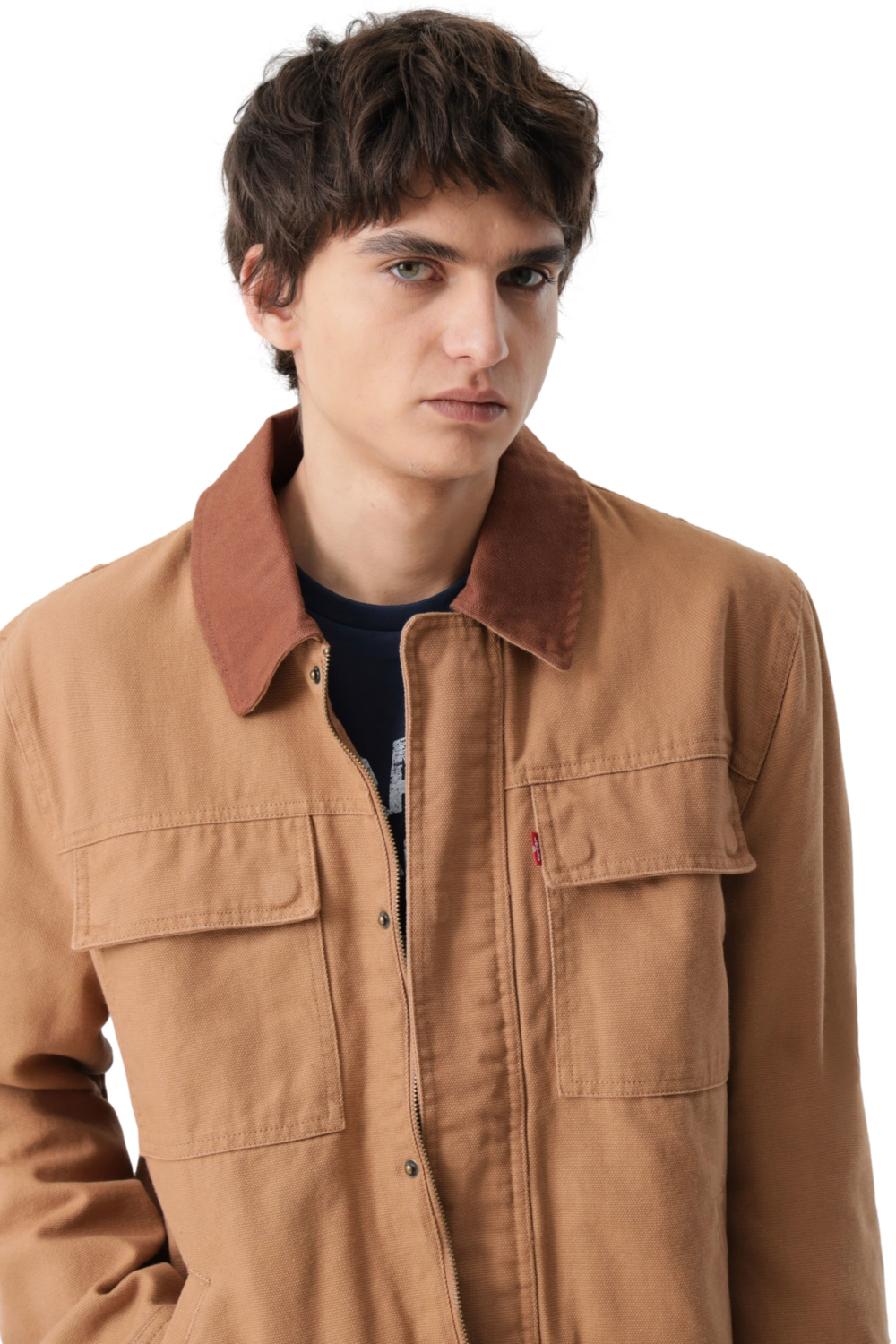 CASACA HOMBRE SHACKET CAFÉ LEVIS 59491-0601 - 4