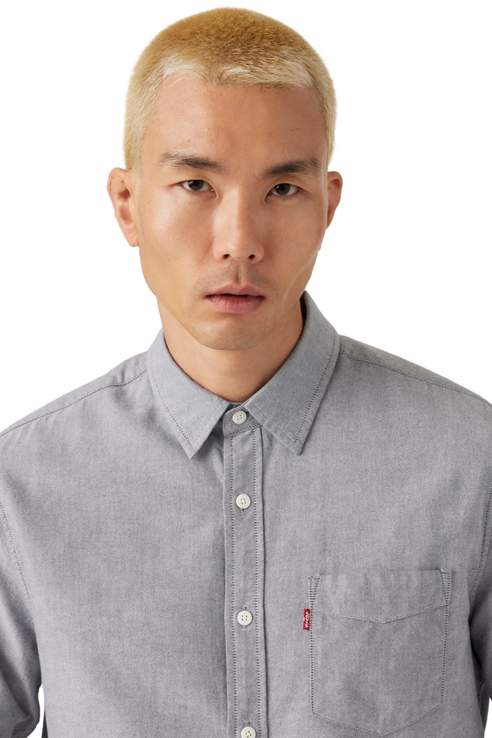 CAMISA HOMBRE CLASSIC 1 PKT STANDARD GRIS LEVIS 85748-0358 - 3