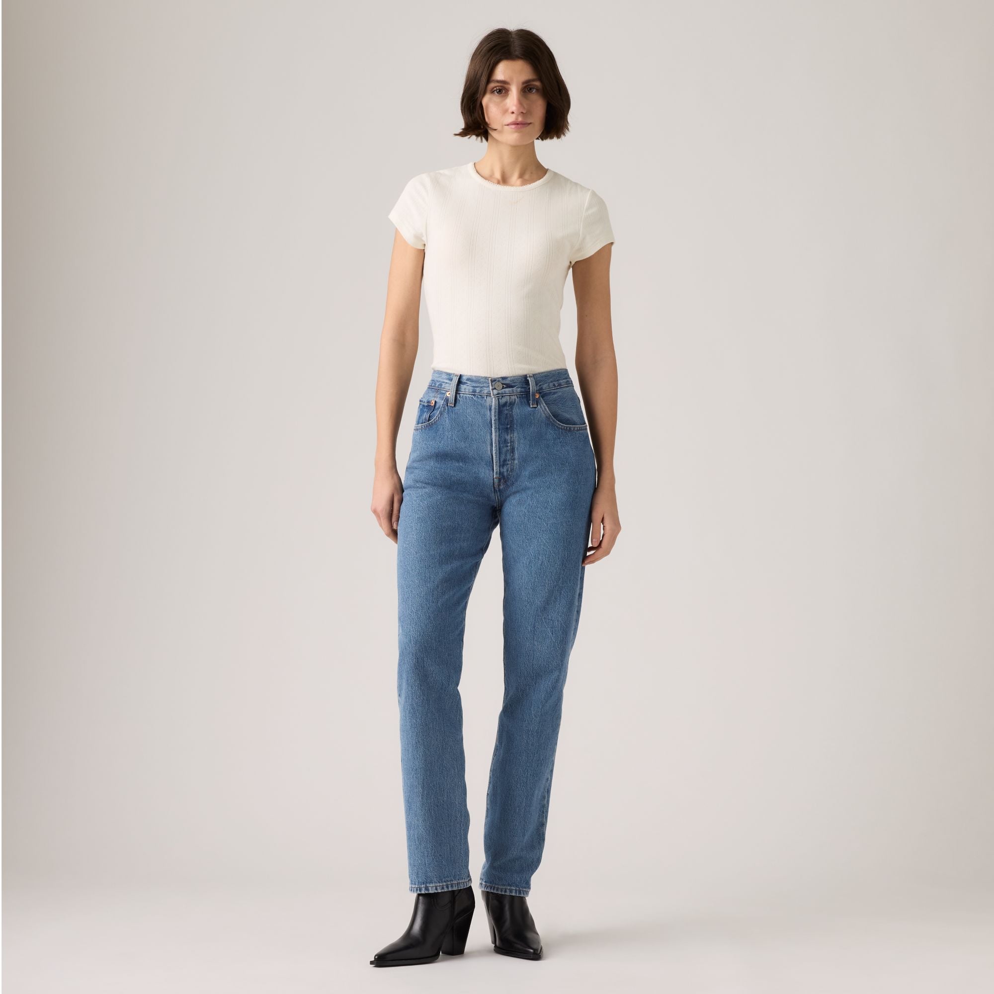 JEANS MUJER 501 FOR WOMEN AZUL LEVIS 12501-0438 - 2