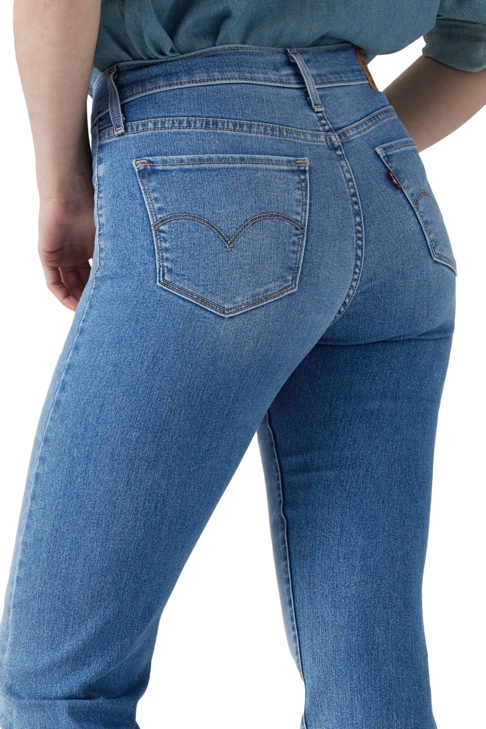 JEANS MUJER 314 SHAPING STRAIGHT AZUL LEVIS 19631-0298 - 4