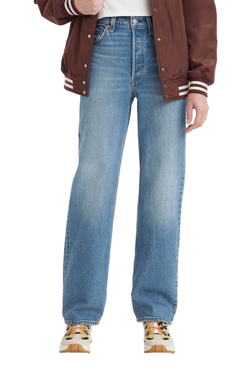 JEANS MUJER RIBCAGE FULL LENGTH AZUL LEVIS 79078-0008 - 1