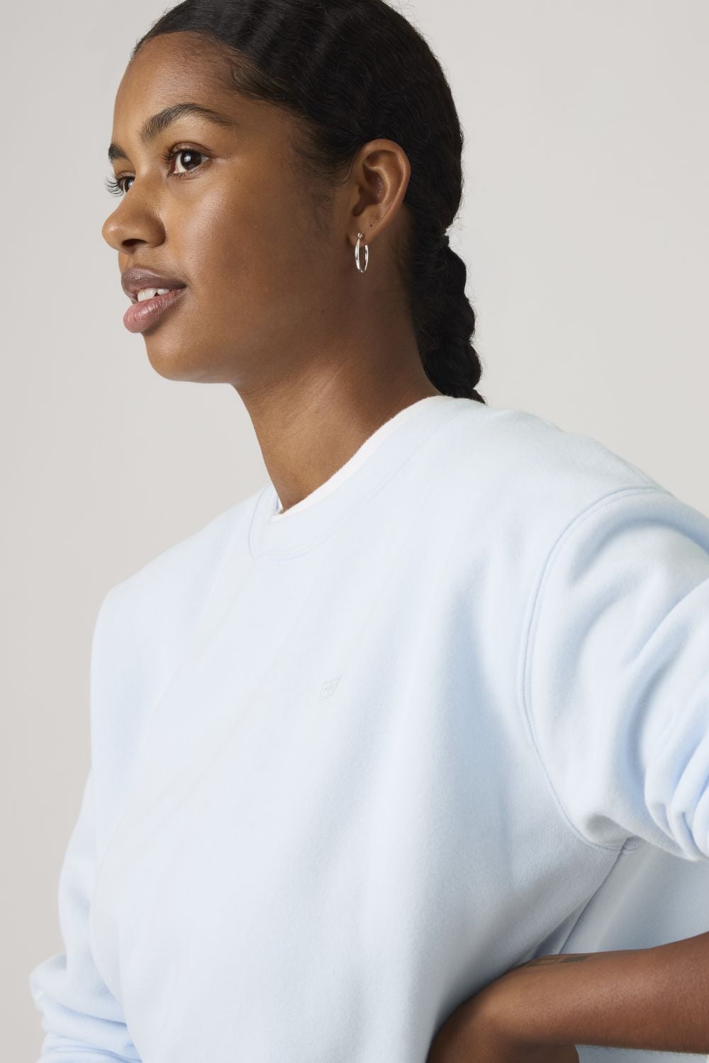 POLERÓN MUJER EVERYDAY SWEATSHIRT CELESTE LEVIS A5942-0060 - 4