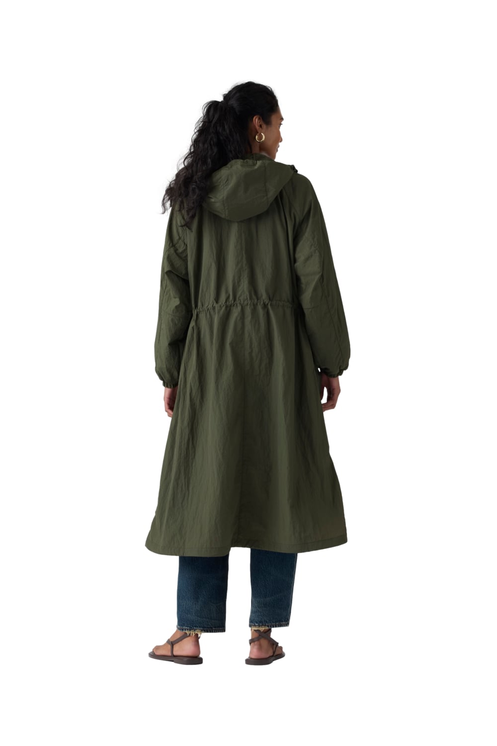 CASACA MUJER SIMONE BUBBLE PARKA LONG VERDE LEVIS 005AW-0000 - 2