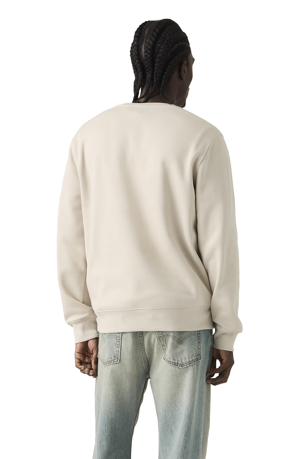 POLERÓN HOMBRE CREW SWEATSHIRT CELESTE LEVIS 34257-0074 - 2