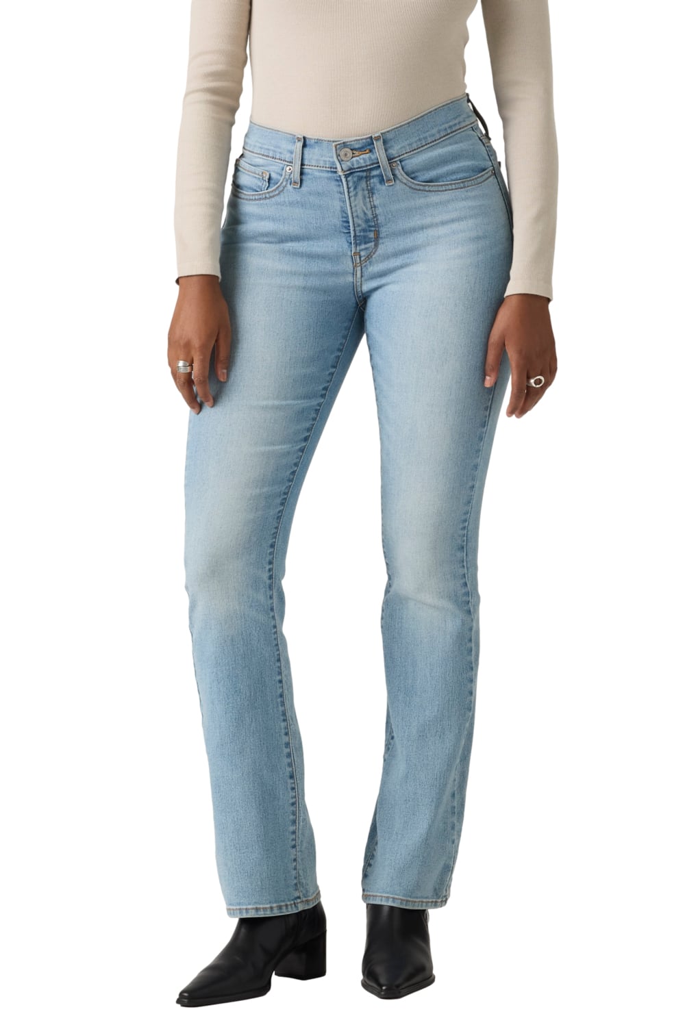 JEANS MUJER 315 SHAPING BOOT CELESTE LEVIS 19632-0171 - 1