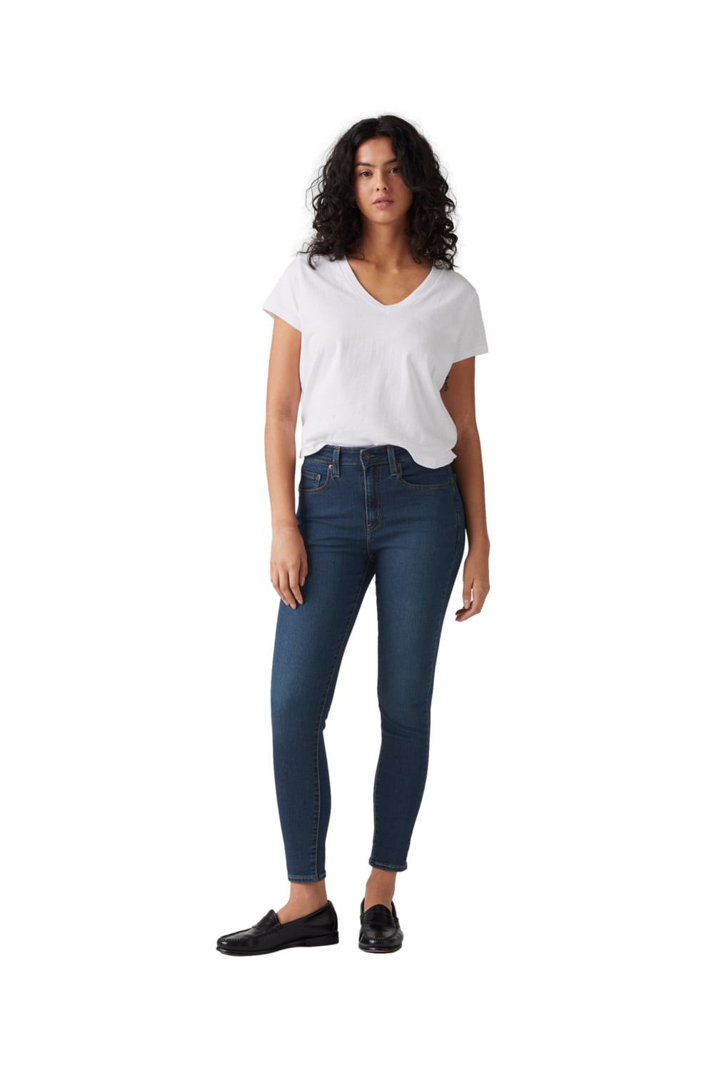 JEANS MUJER 721 HIGH RISE SKINNY AZUL LEVIS 18882-0781 - 4