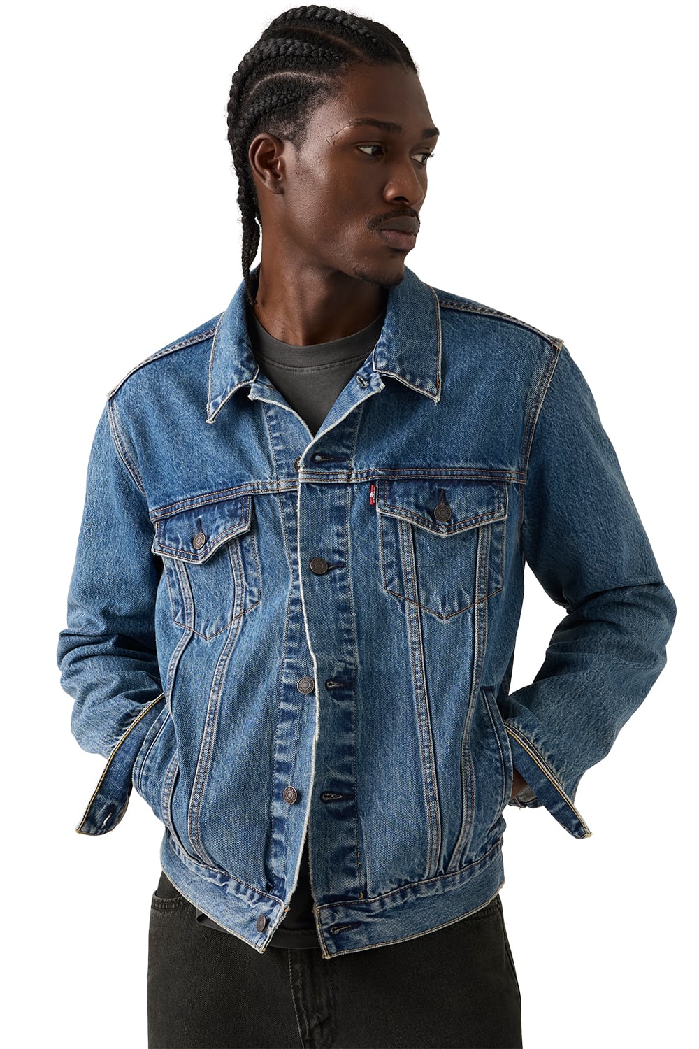 CASACA HOMBRE THE TRUCKER JACKET AZUL LEVIS 72334-0780 - 3