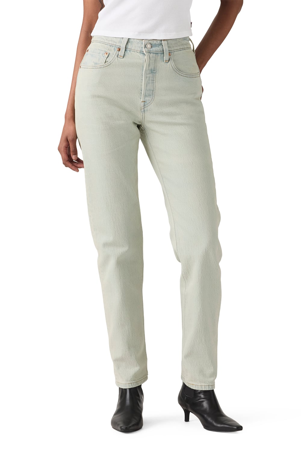 JEANS MUJER 501 FOR WOMEN CELESTE LEVIS 12501-0654 - 1