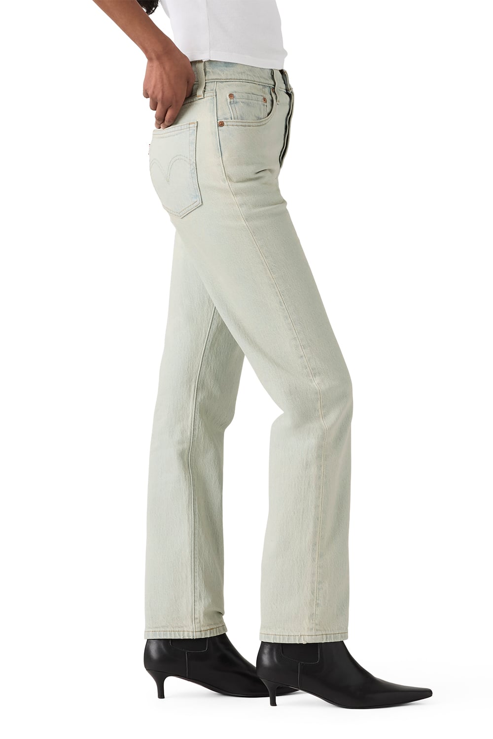 JEANS MUJER 501 FOR WOMEN CELESTE LEVIS 12501-0654 - 2