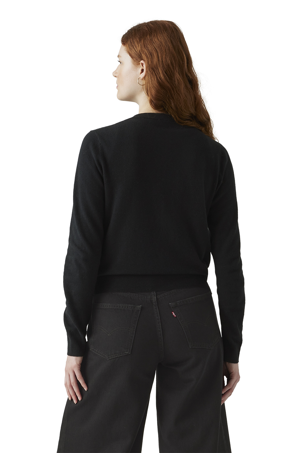CHOMPA MUJER SUPER SOFT CREWNECK CARDI NEGRO LEVIS 0037P-0000 - 2