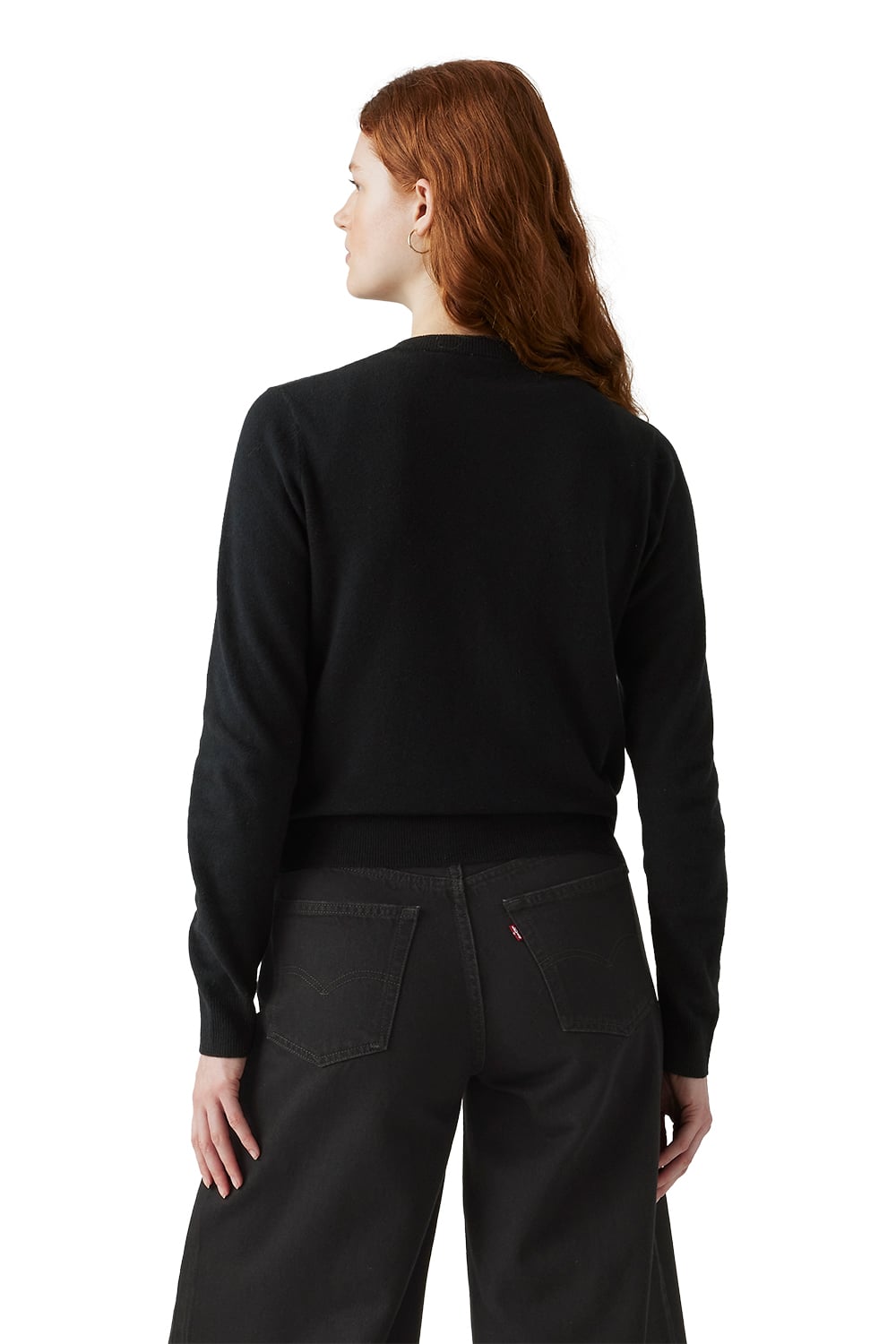 CHOMPA MUJER SUPER SOFT CREWNECK CARDI NEGRO LEVIS 0037P-0000 - 2