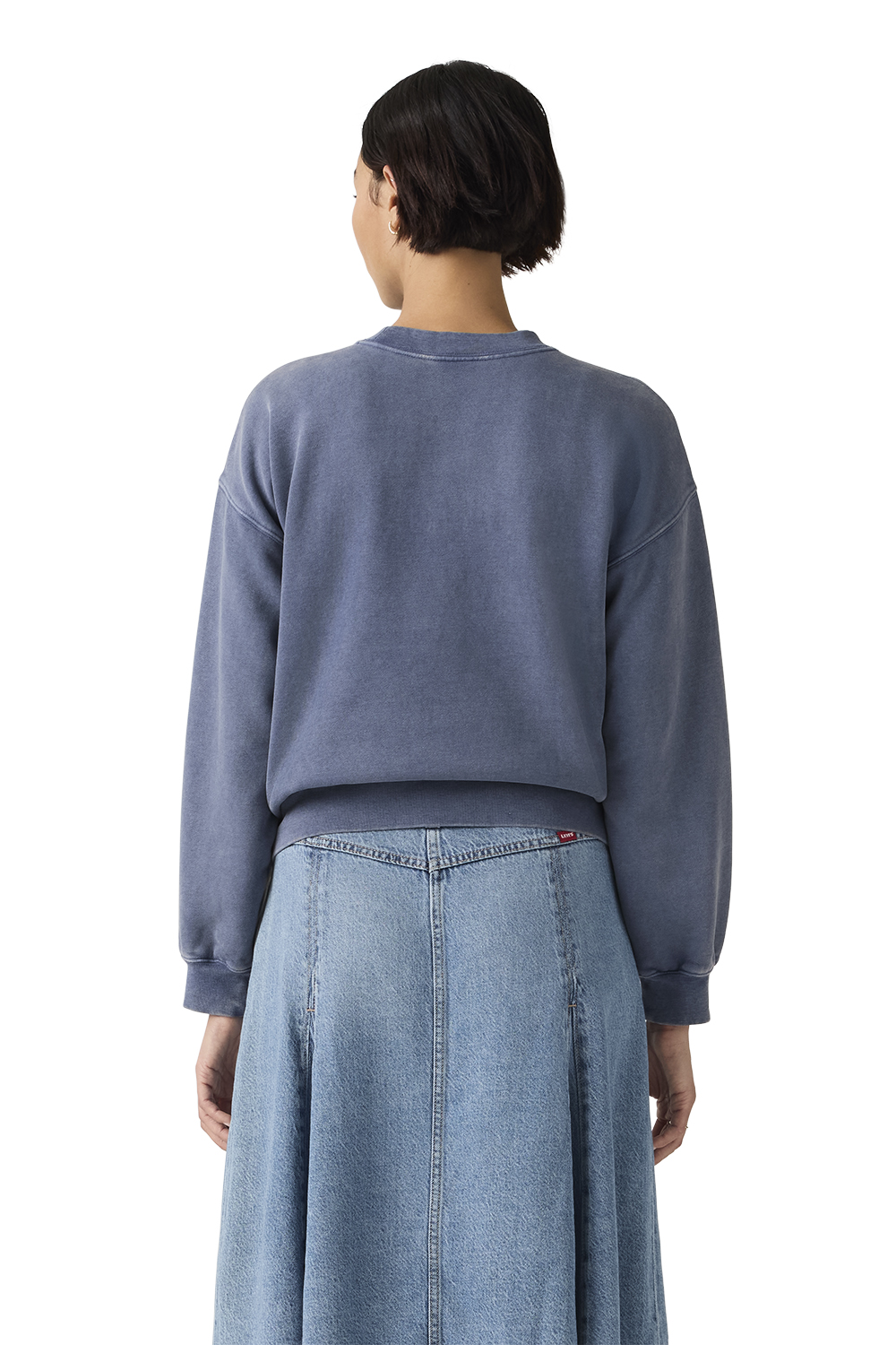 POLERÓN MUJER VINTAGE BOXY SWEATSHIRT AZUL LEVIS 005I9-0010 - 2