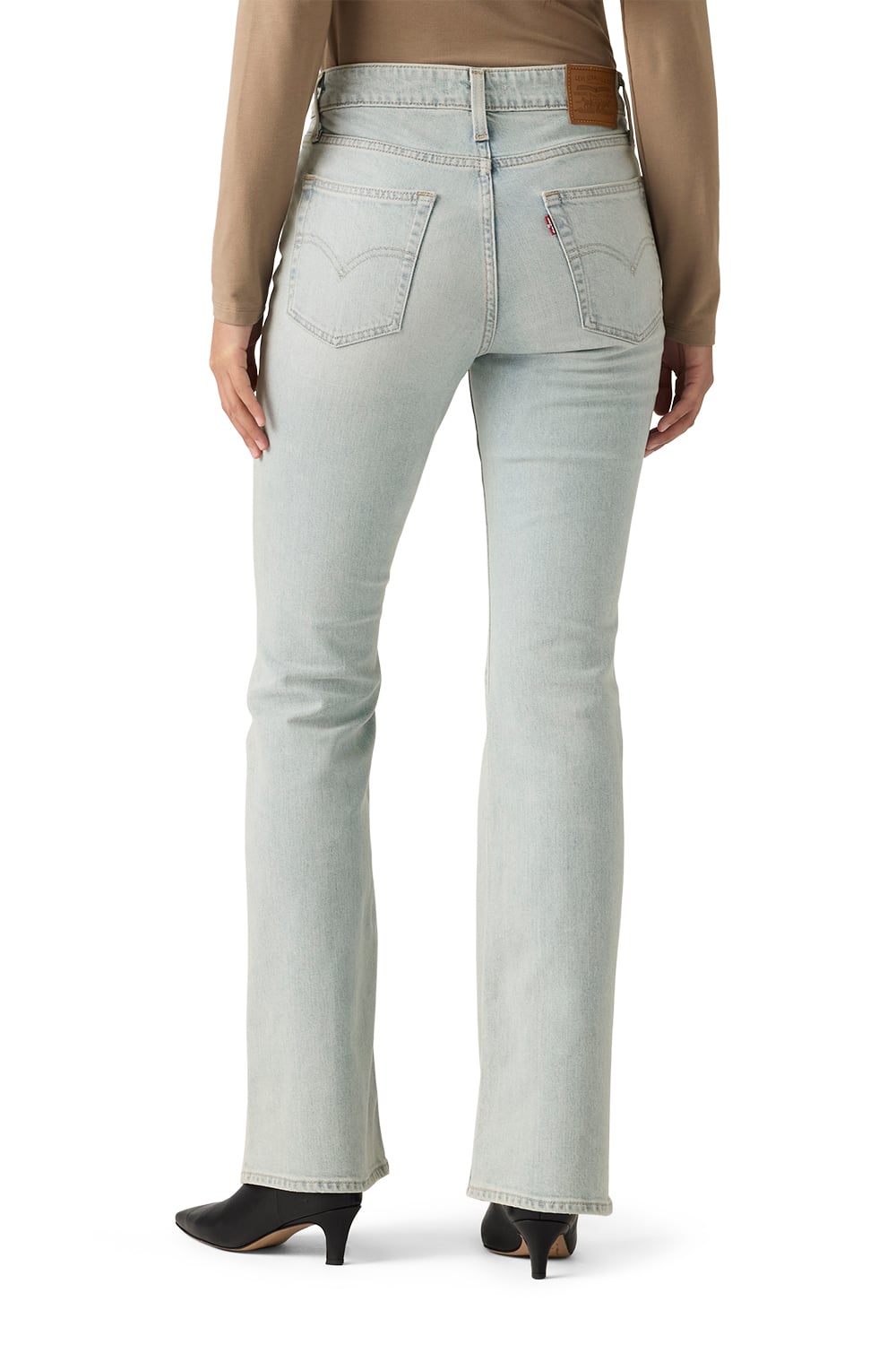 JEANS MUJER 726 HR FLARE CELESTE LEVIS A3410-0165 - 3