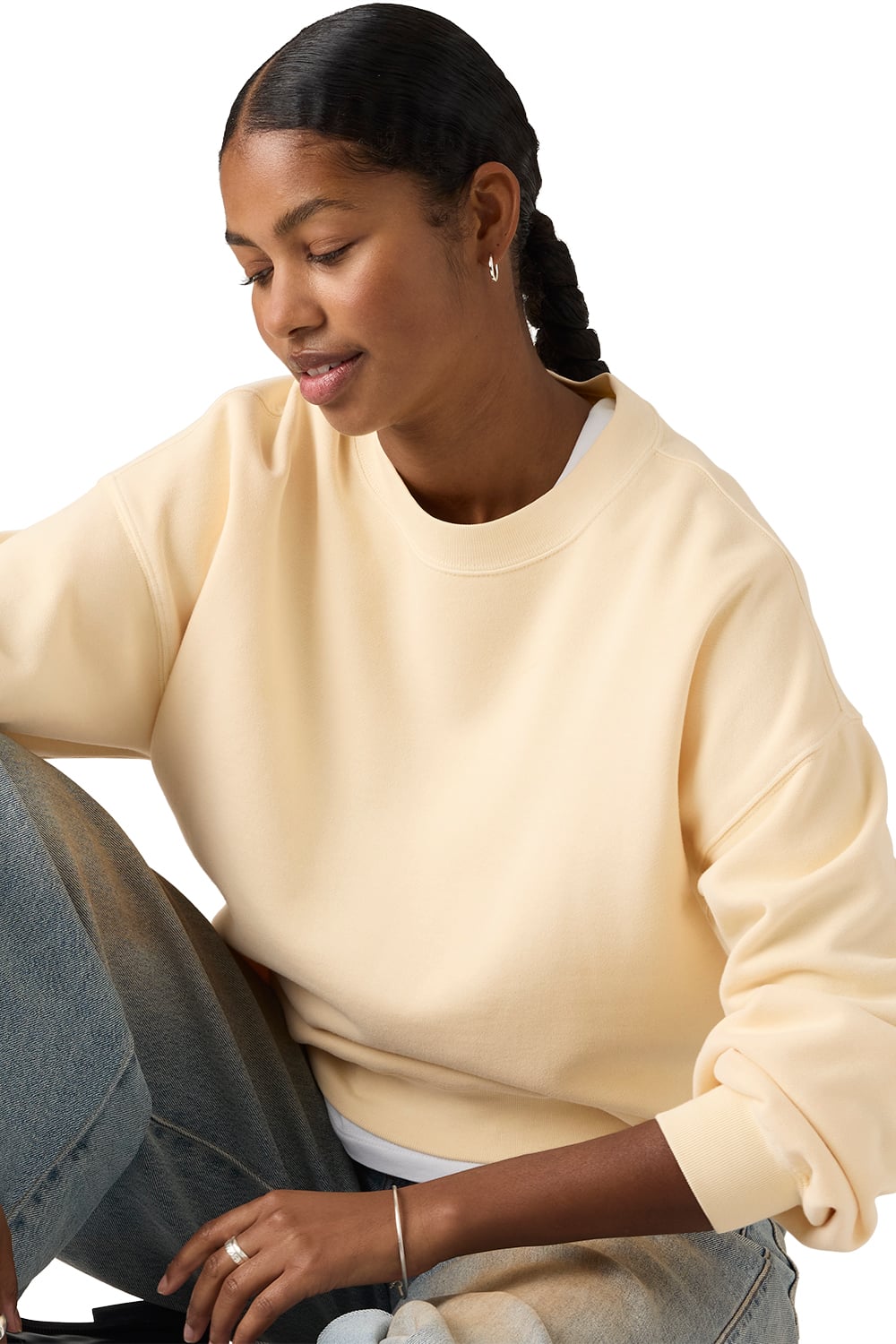 POLERÓN MUJER VINTAGE BOXY SWEATSHIRT BEIGE LEVIS 005I9-0005 - 3