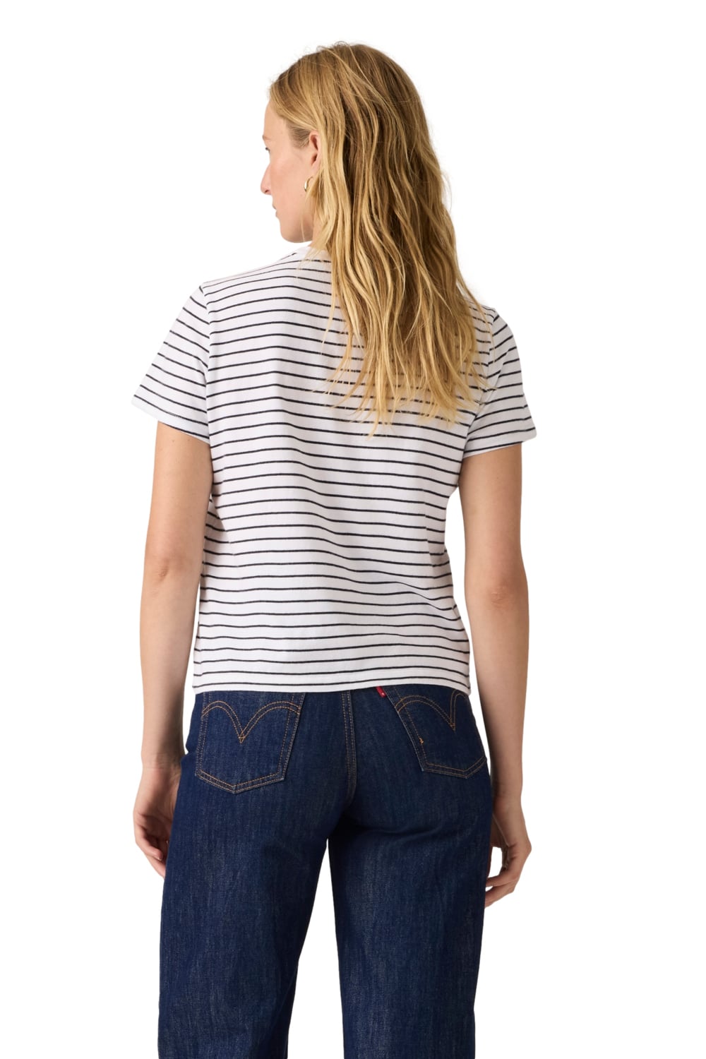POLO MUJER FAVORITE COTTON TEE HM BLANCO LEVIS 005J2-0006 - 2