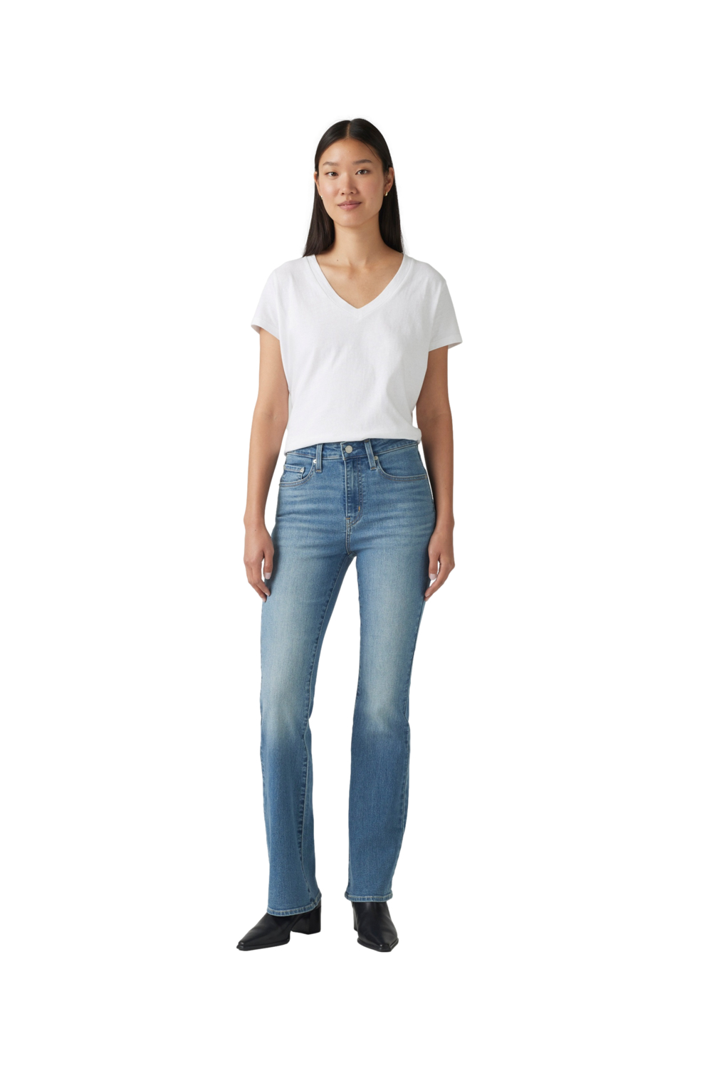 JEANS MUJER 725 HIGH RISE BOOTCUT CELESTE LEVIS 18759-0202 - 4