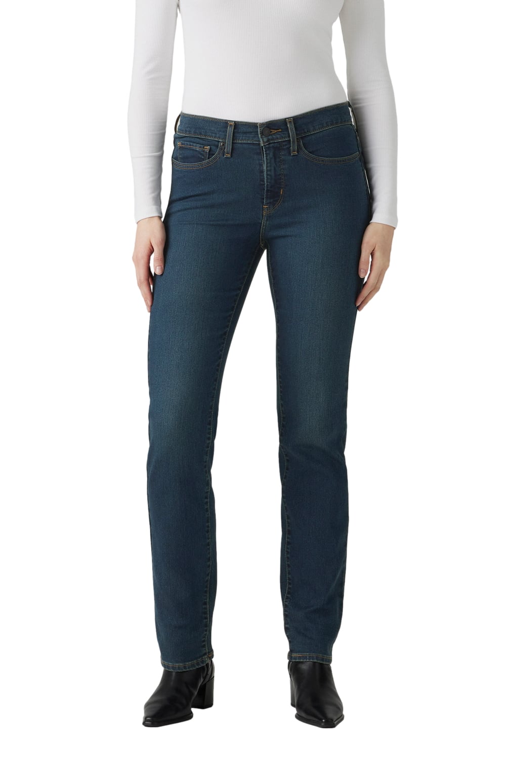 JEANS MUJER 314 SHAPING STRAIGHT AZUL LEVIS 19631-0280 - 1