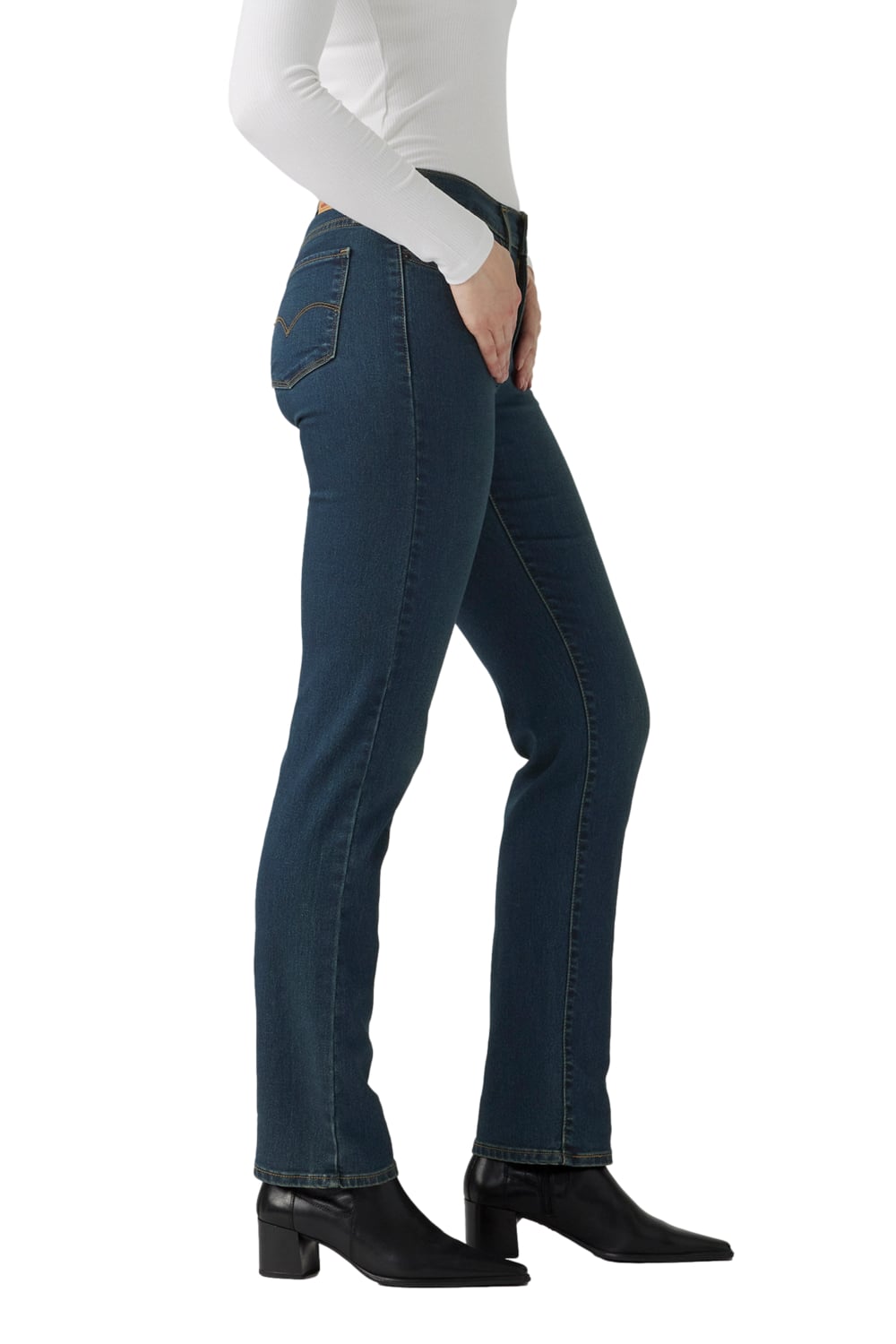 JEANS MUJER 314 SHAPING STRAIGHT AZUL LEVIS 19631-0280 - 2