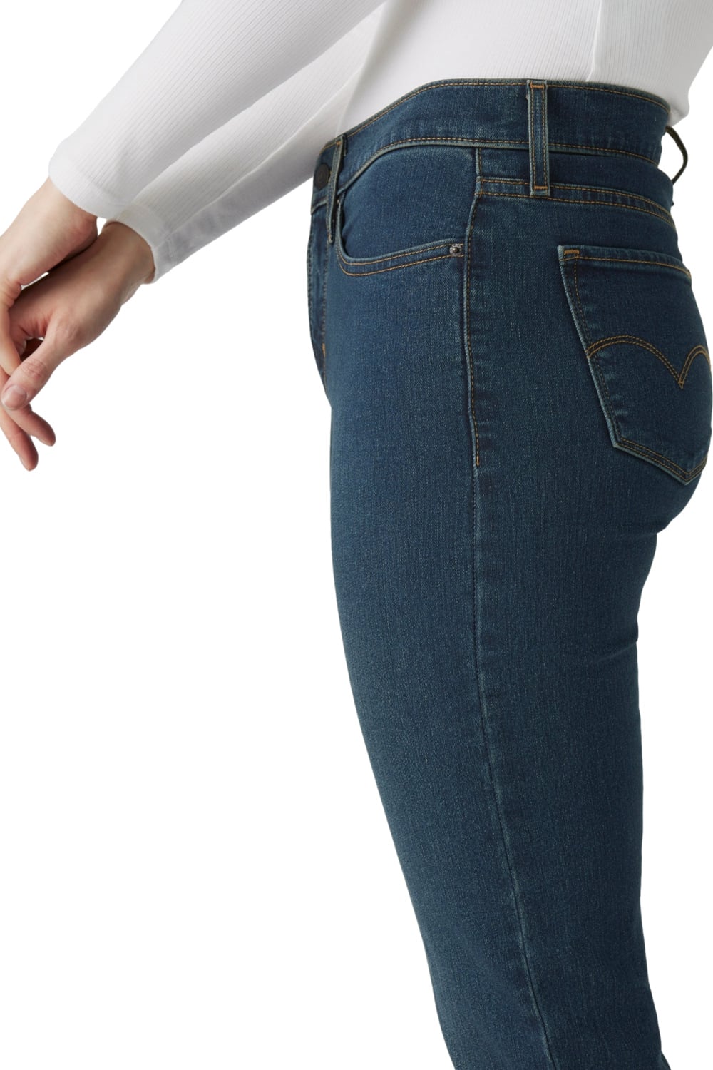 JEANS MUJER 314 SHAPING STRAIGHT AZUL LEVIS 19631-0280 - 5