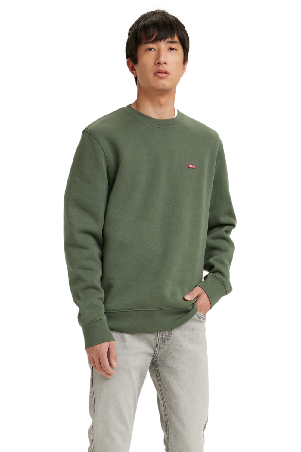 POLERÓN HOMBRE CORE CREW VERDE LEVIS 34257-0010 - 3