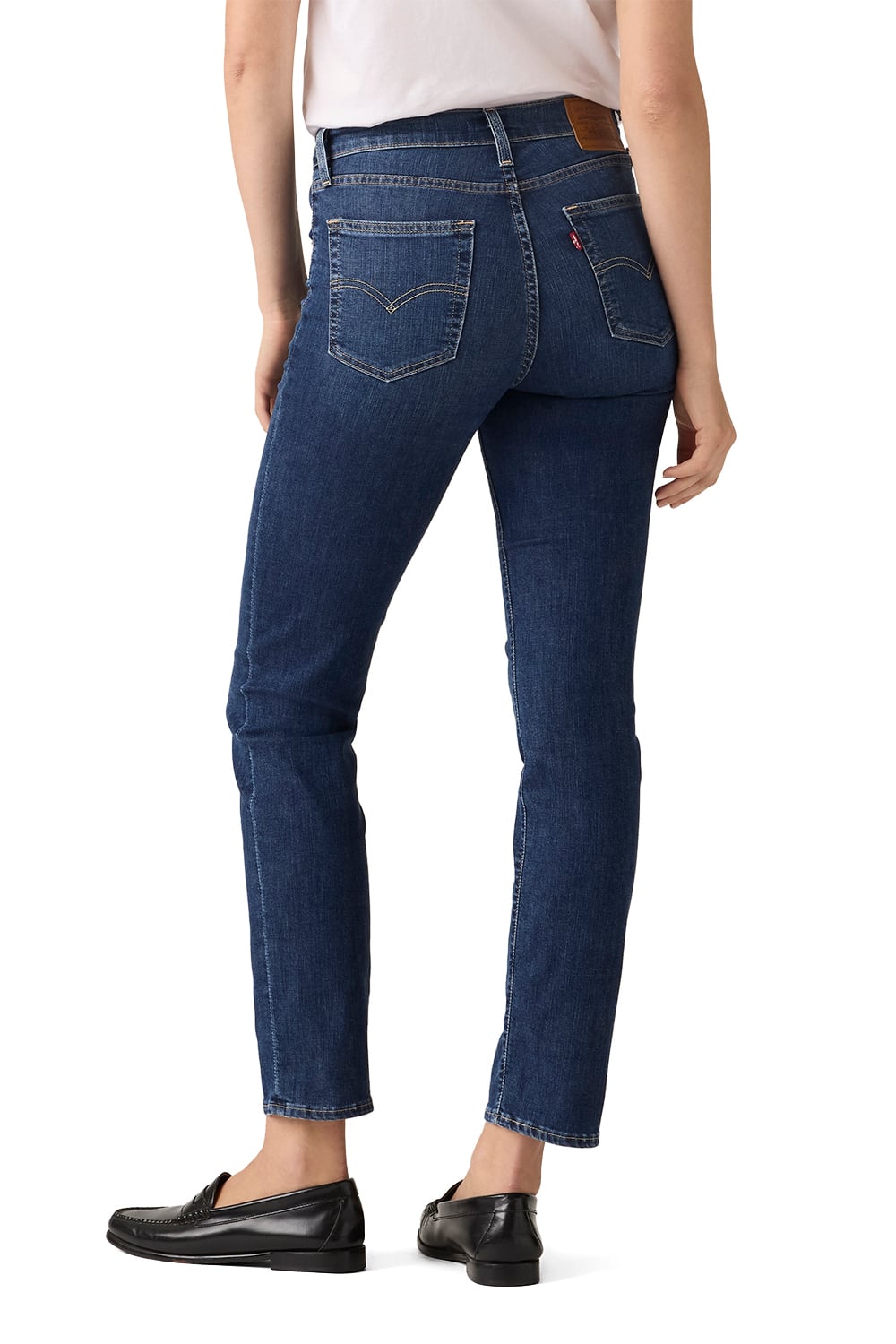 JEANS MUJER 724 HIGH RISE STRAIGHT AZUL LEVIS 18883-0440 - 3