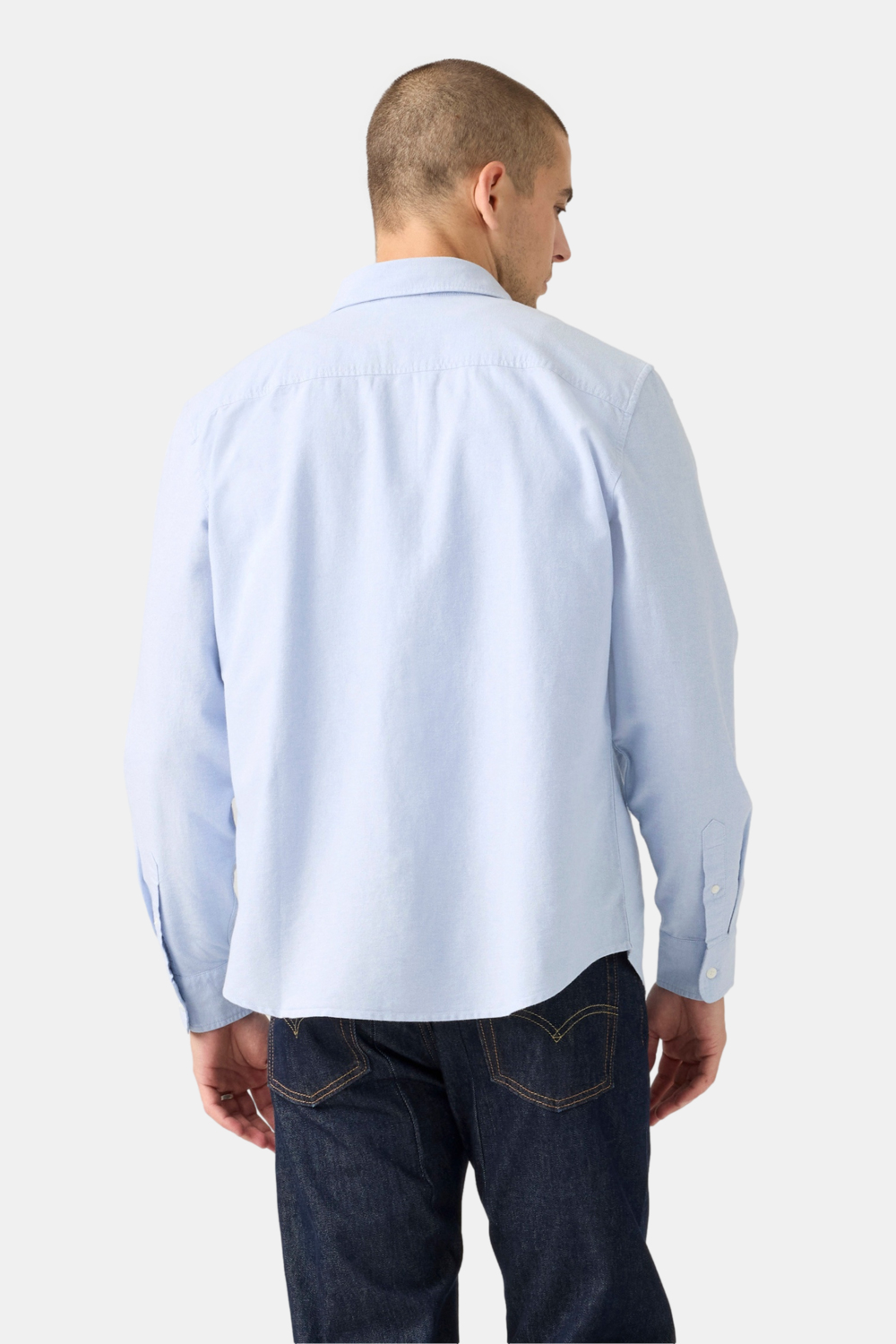 CAMISA HOMBRE AUTHENTIC BUTTON DOWN CELESTE LEVIS A7210-0050 - 2